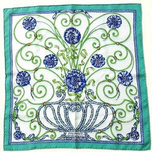 Hermes Jouvence Silk SMALL Pocket Scarf